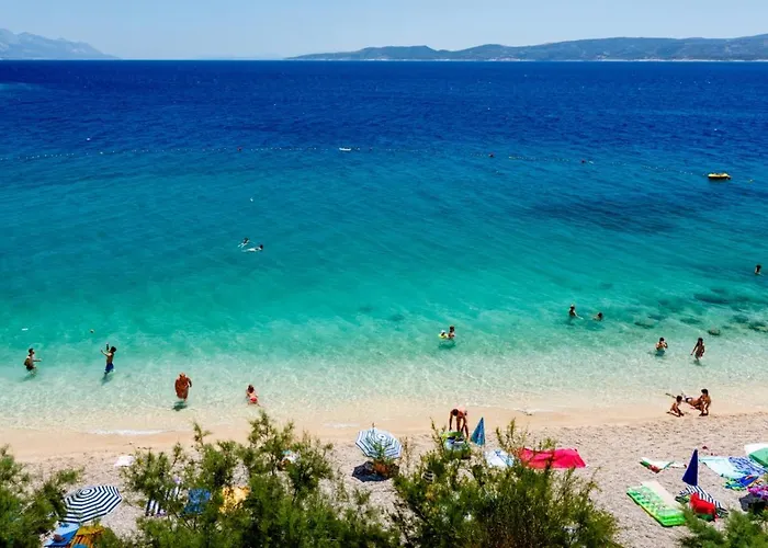 Appartamento In With Sea View, Balcony, Air Conditioning, Wi-fi Duće